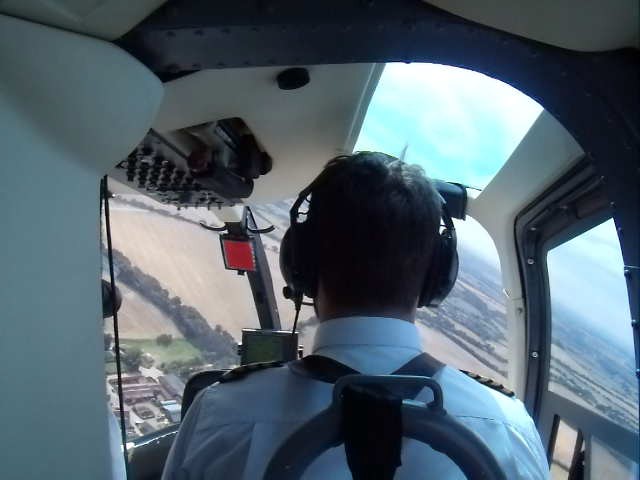 Helicopter Ride From North Weald Airfield, England, UK